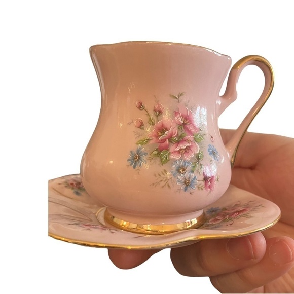 Porcelán Alager Karlovy Vary Czech Teacup Gold Rim - Picture 5 of 9